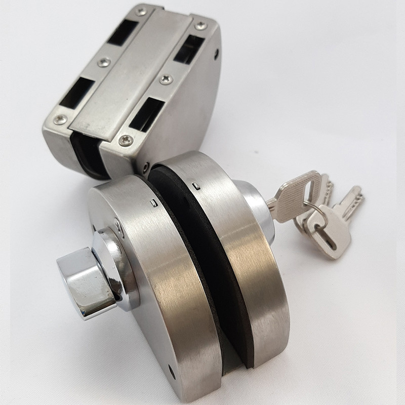 قفل درب شیشه ای مدل CK012A