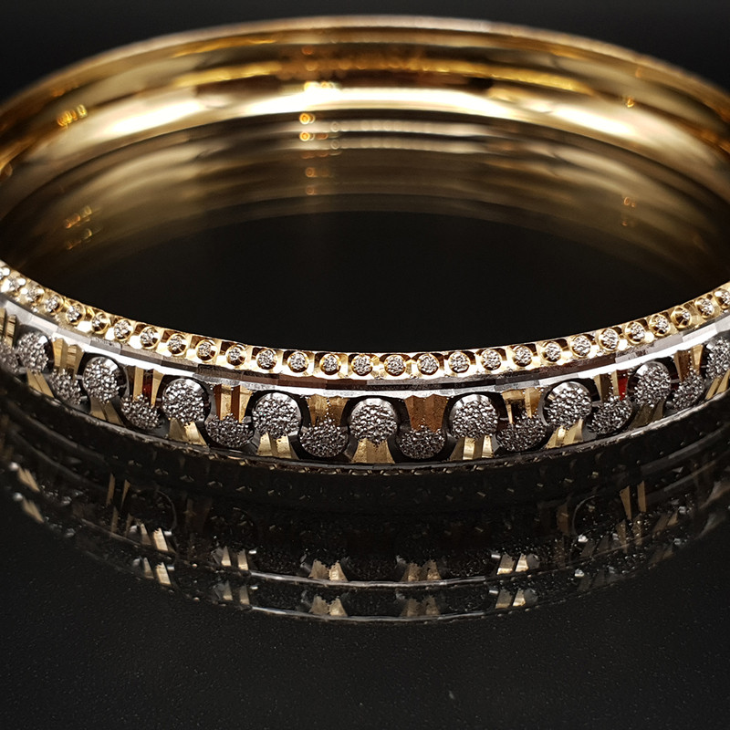 النگو طلا 18 عیار زنانه مدل 1EL1856 النگو طلا 18 عیار زنانه مدل 1EL1856