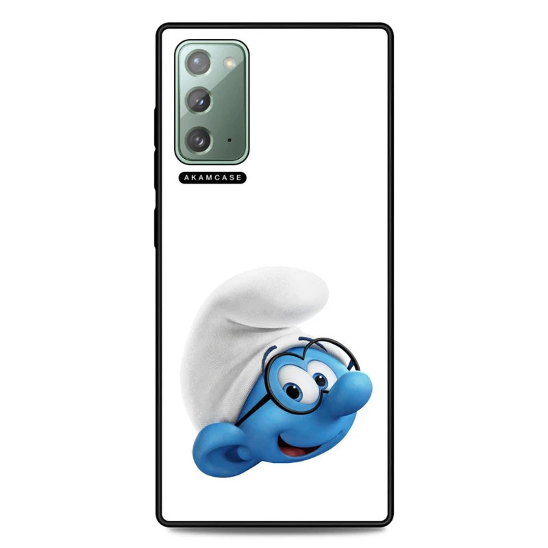 کاور آکام مدل AMC-WSGN20-SMURFS-16 مناسب برای گوشی موبایل سامسونگ Galaxy Note 20