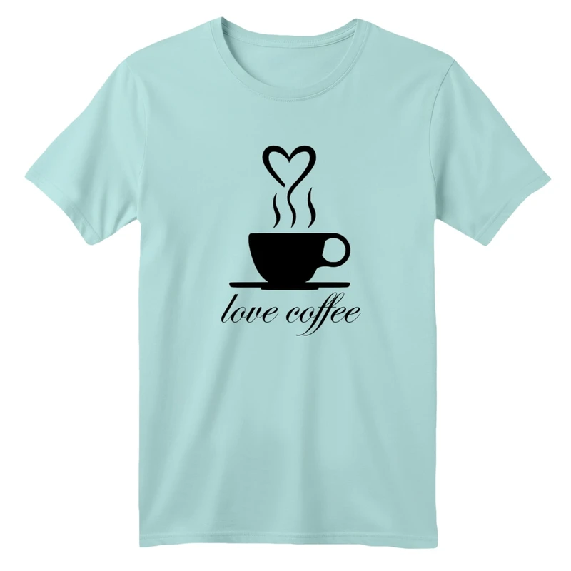 تی شرت آستین کوتاه بچگانه مدل love coffee