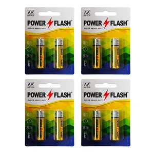 باتری قلمی پاور فلش مدل Heavy Duty بسته 8 عددی