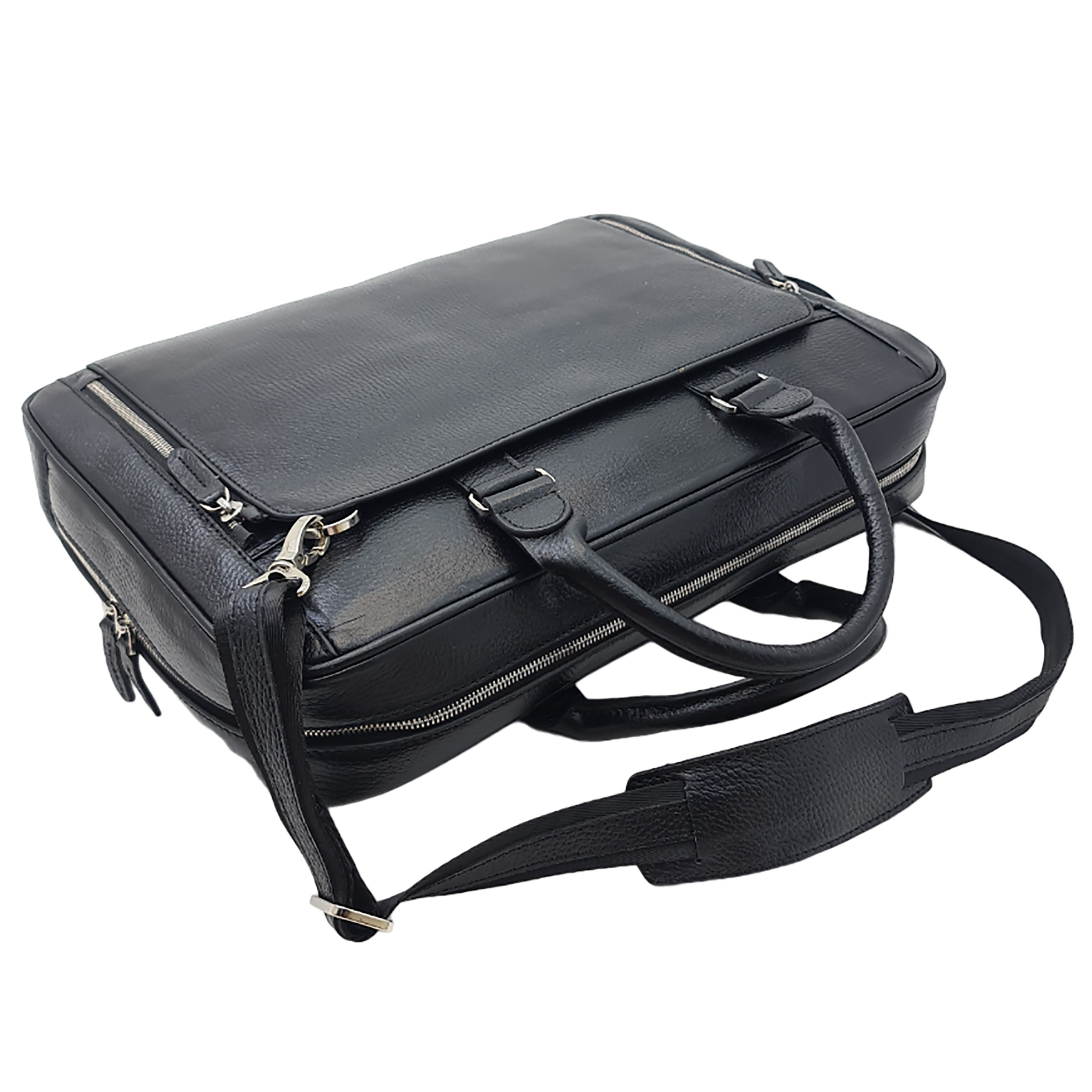 کیف دستی مدل آفاق چرم طبیعی گاوی کد S_47830