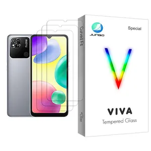 Junbo Viva Glass MIX003 Screen Protector For Xiaomi Redmi 10A Pack Of 3