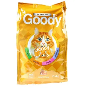  غذای خشک گربه گودی مدل adult chicken وزن 2.5 کیلوگرم 