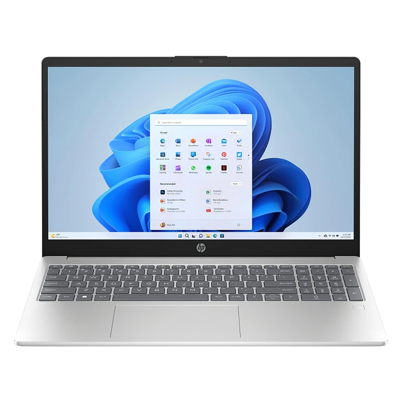 لپ تاپ 15.6 اینچی اچ‌ پی مدل fd0133wm-15-i3 N305-16GB DDR4-512GB SSD-IPS-Fingerprint-W - کاستوم شده