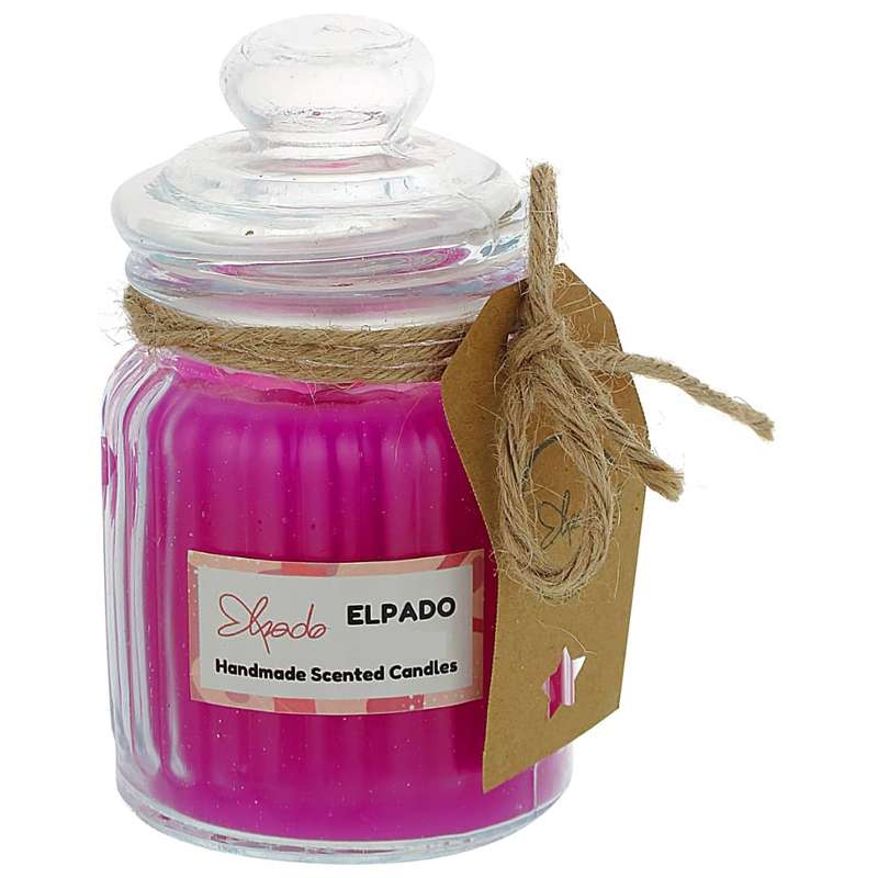 شمع دست ساز مدل بانکه معطر Elpado