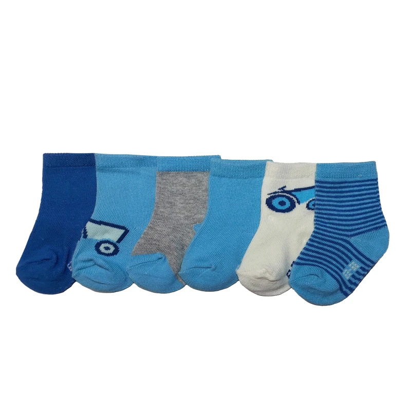 جوراب ساق کوتاه پسرانه کونیبو کد 6254 مجموع 6 عددی