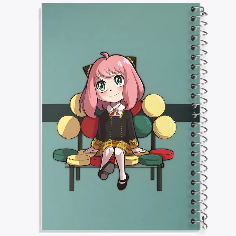 دفتر نقاشی 50 برگ خندالو طرح آنیا انیمه اسپای ایکس کد N4285