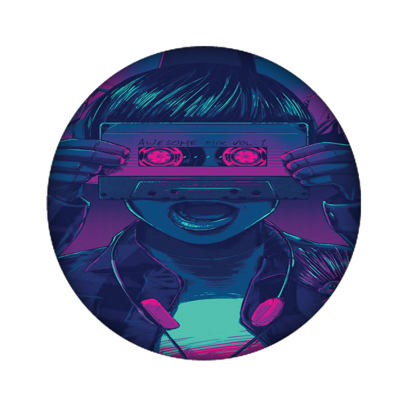 استیکر تزئینی موبایل مدل نوارکاست کد 3465