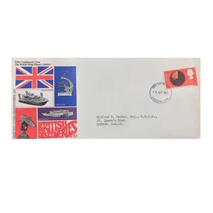 تمبر یادگاری مدل پاکت مهر روز انگلستان