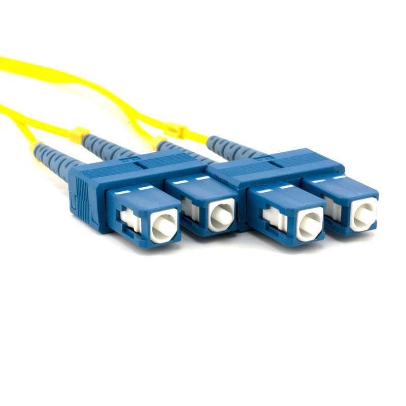پچ کورد فیبر نوری مدل SC-SC SM9.125 2.0mm 2MTR پچ کورد فیبر نوری مدل SC-SC SM9.125 2.0mm 2MTR