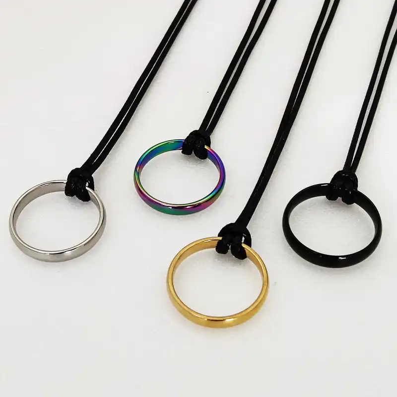 گردنبند ترمه 1 مدل حلقه رینگ