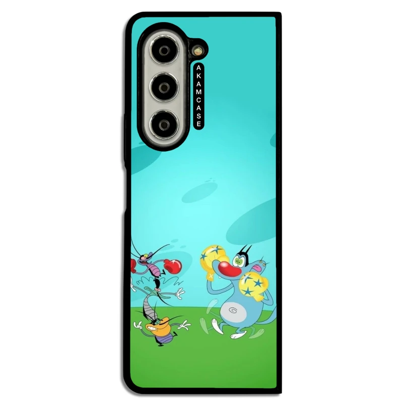 کاور آکام مدل AMC-WSGZFOLD5-OGGY-13 مناسب برای گوشی موبایل سامسونگ Galaxy Z Fold 5