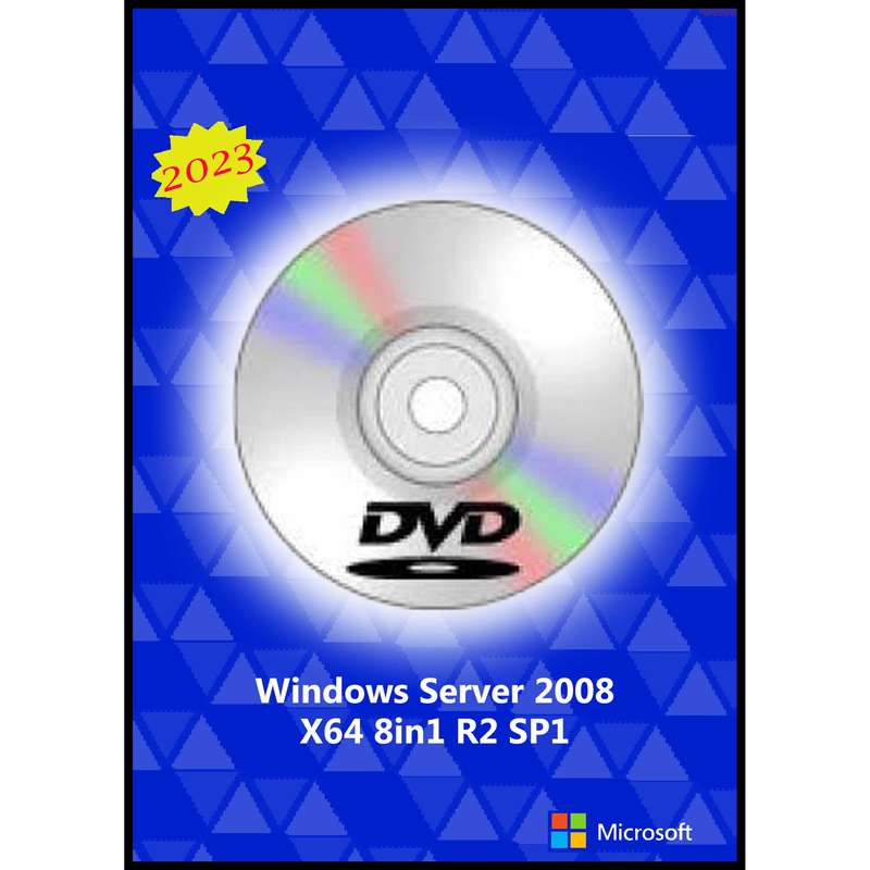سیستم عامل Windows Server 2008 8in1 R2 SP1 - 2023 DVD9 نشر مایکروسافت سیستم عامل Windows Server 2008 8in1 R2 SP1 - 2023 DVD9 نشر مایکروسافت