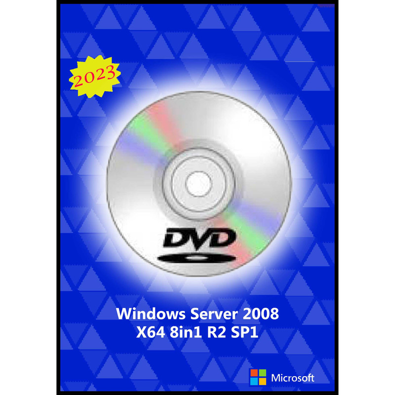 سیستم عامل Windows Server 2008 8in1 R2 SP1 - 2023 DVD9 نشر مایکروسافت
