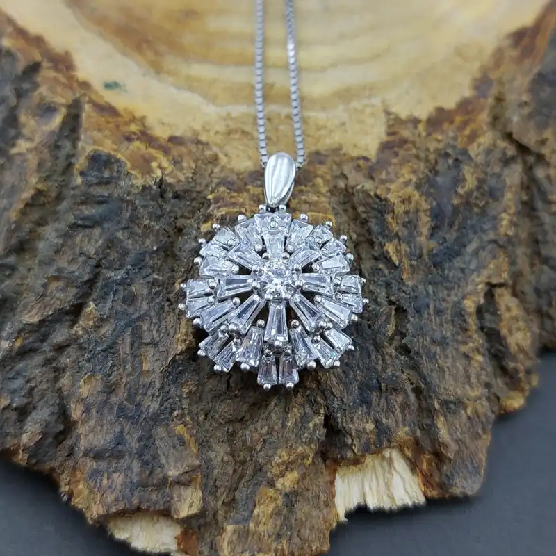 نیم ست نقره زنانه مدل 06