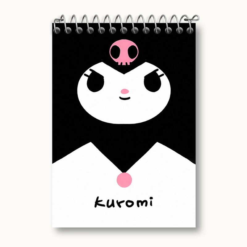 دفتر یادداشت 50 برگ خندالو طرح کرومی (Kuromi) کد N5150