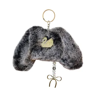 جاکلیدی زنانه مدل خرگوش پشمالو