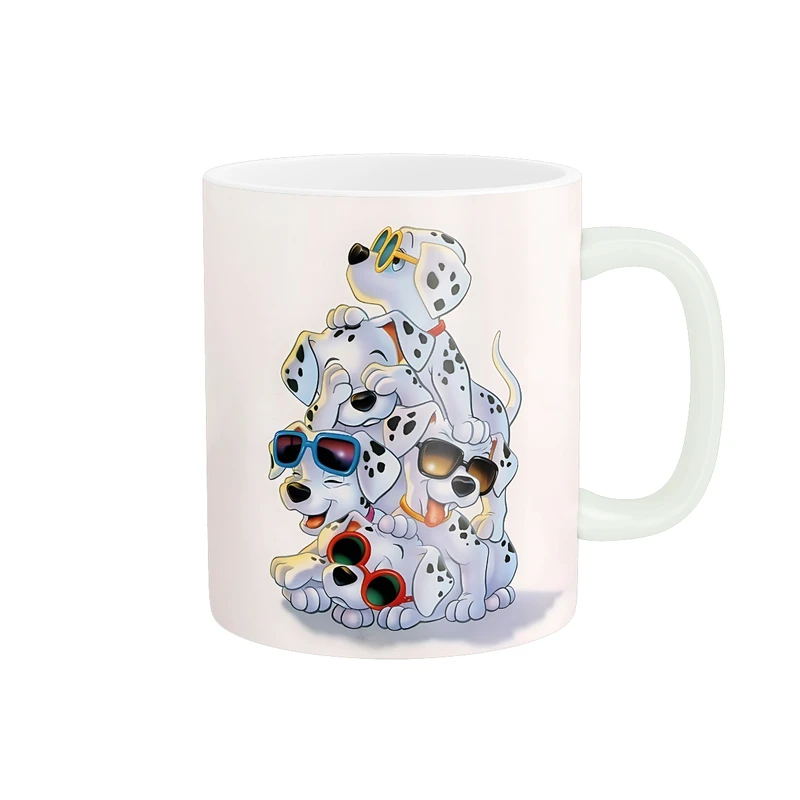 ماگ زیگورات مدل کارتن 101 سگ خالدار کد 525