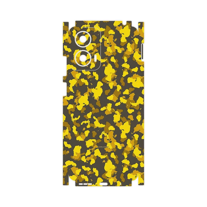 برچسب پوششی ماهوت مدل Yellow Infantry Army-FullSkin مناسب برای گوشی موبایل موتورولا Moto G24