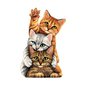 نقد و بررسی استیکر گراسیپا مدل گربه های شیطون کد 02 توسط خریداران