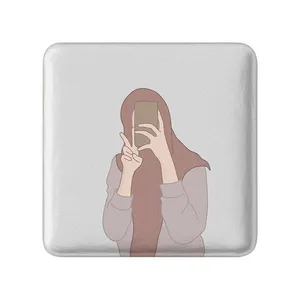 مگنت خندالو مدل مینیمال باحجاب کد 28686