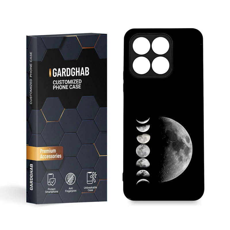 کاور گارد قاب مدل دورژله ای کهکشان مناسب برای گوشی موبایل آنر X8a 4G