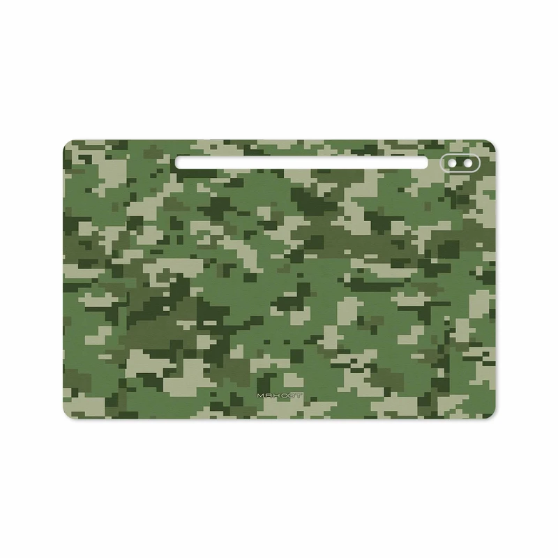 برچسب پوششی ماهوت مدل Army-Green-Pixel مناسب برای تبلت سامسونگ Galaxy Tab S6 2019 SM-T865