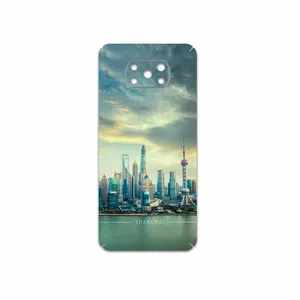 MAHOOT Shanghai-City Cover Sticker for Xiaomi Poco X3 Pro