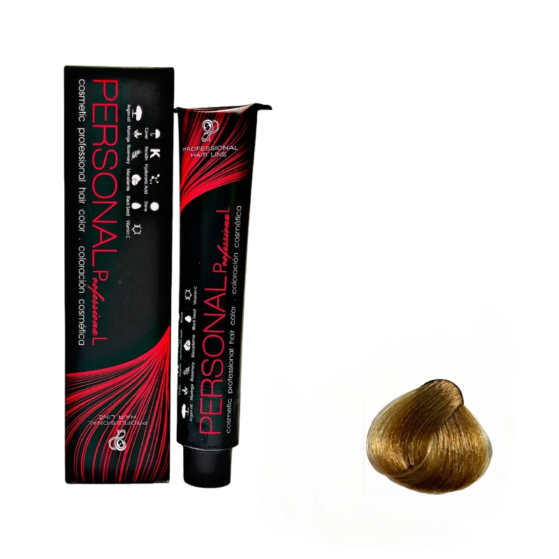 رنگ مو پرسونال پی ال شماره 7.5 حجم 100 میلی لیتر رنگ بلوند طلایی متوسط