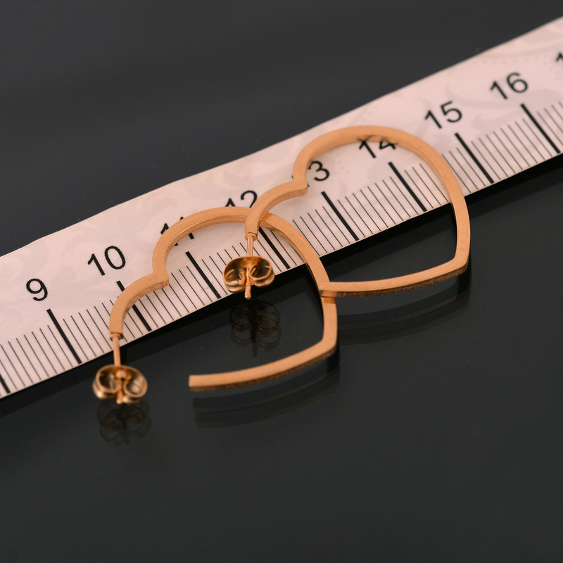 گوشواره زنانه ماصرم مدل قلب کد ER2069 گوشواره زنانه ماصرم مدل قلب کد ER2069