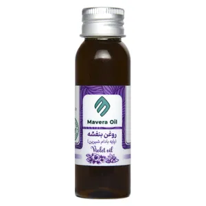 روغن بنفشه ماورا مدل پایه بادام شیرین حجم 60 میلی لیتر