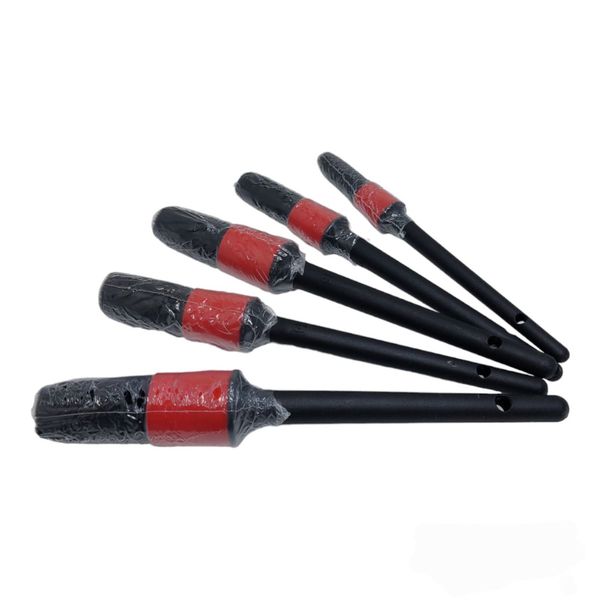 فرچه دیتیلینگ خودرو مدل c5 مجموعه 5عددی