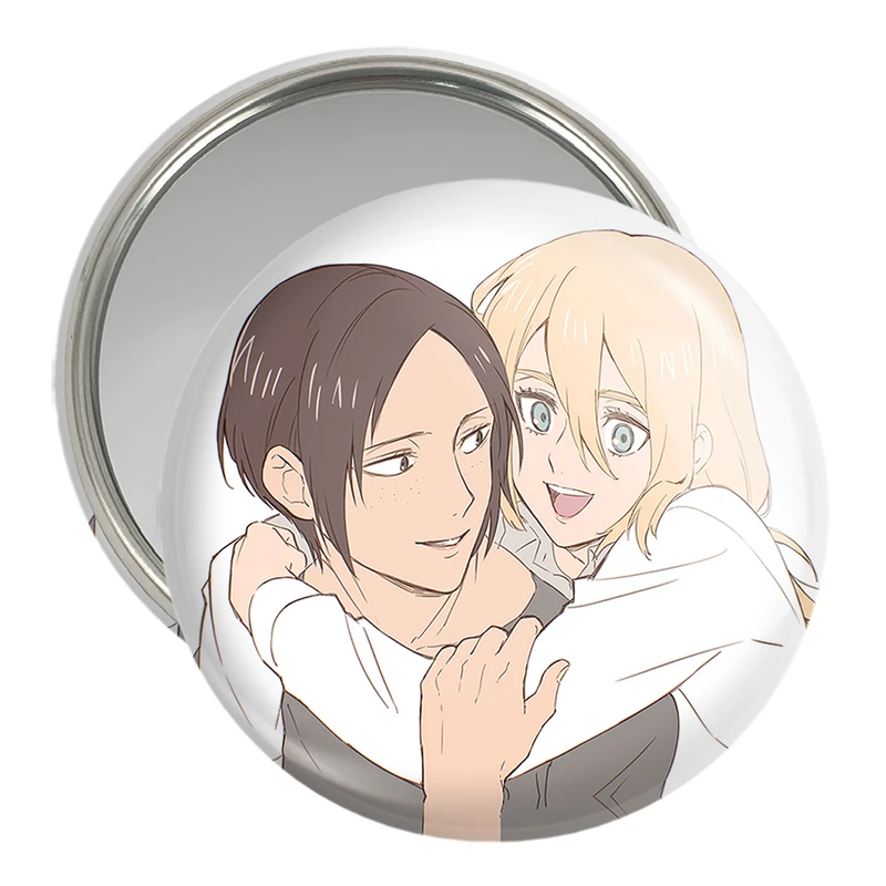 آینه جیبی خندالو مدل هیستوریا و یمیر انیمه اتک آن تایتان Attack on Titan کد 18573