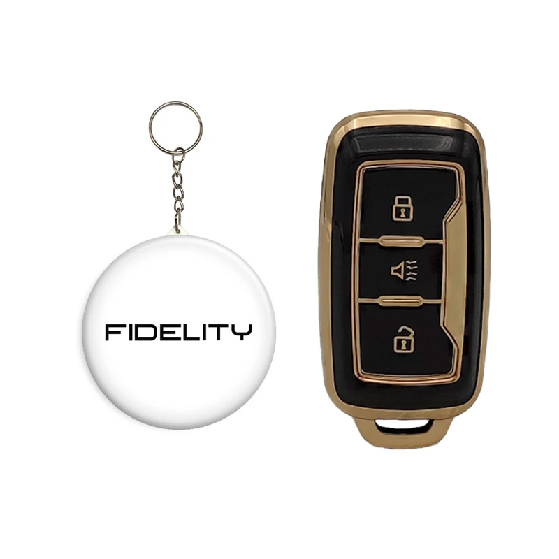 کاور ریموت و سوئیچ خودرو قطعه سازان کبیر مدل COV-FIDLITY-3010318 مناسب برای فیدلیتی به همراه جاسوئیچی