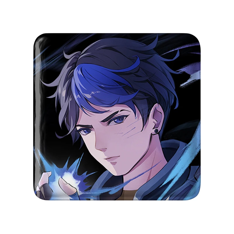 پیکسل خندالو طرح بازی ولورانت (Valorant) مدل مربعی کد 33090