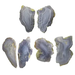 سنگ راف عقیق مدل B13 مجموعه 6 عددی