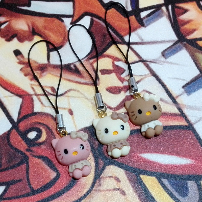 بند نگهدارنده فلش مموری مدل Hello kitty
