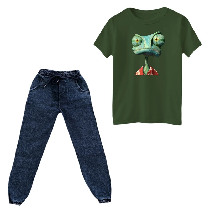 ست تی‌شرت و شلوار پسرانه مدل