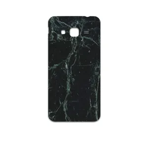 MAHOOT Graphite-Green-Marble Cover Sticker for Samsung Galaxy J3 2016