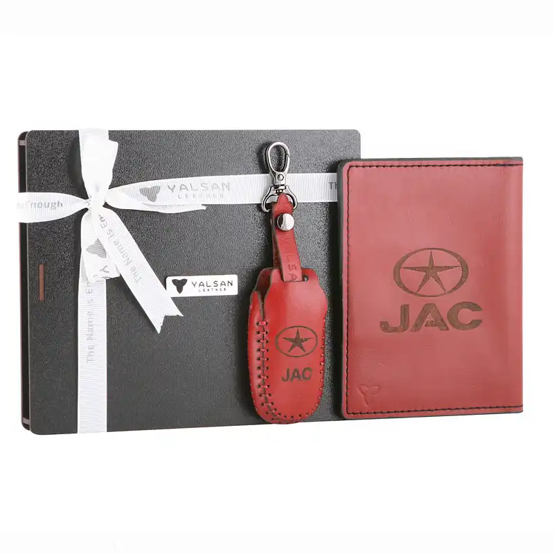 ست هدیه چرم یلسان مدل JAKS5 کد SET-300-12-GS