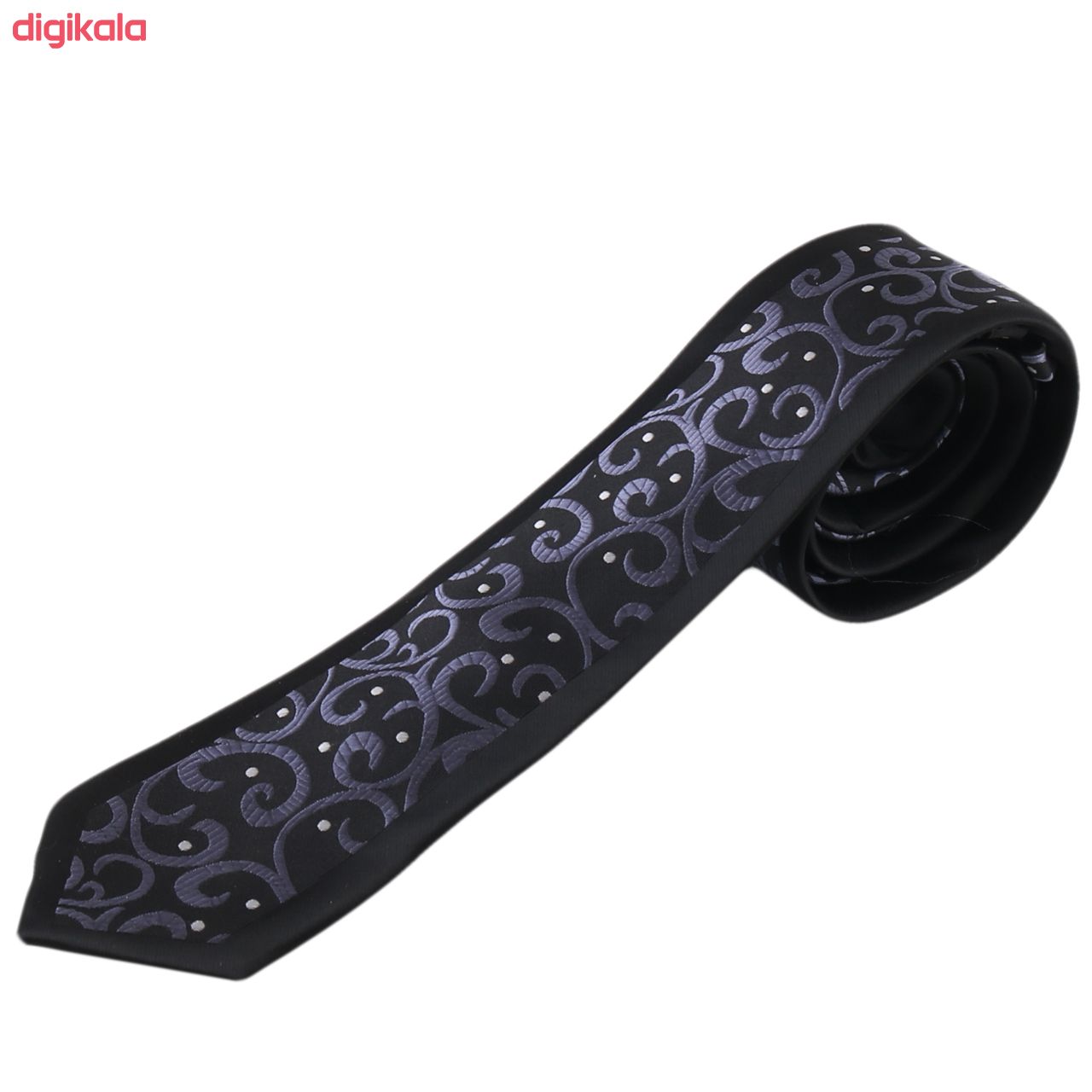 ست کراوات و دستمال جیب و دکمه سردست مردانه فرانکو فروزی مدل F-101808 main 1 1