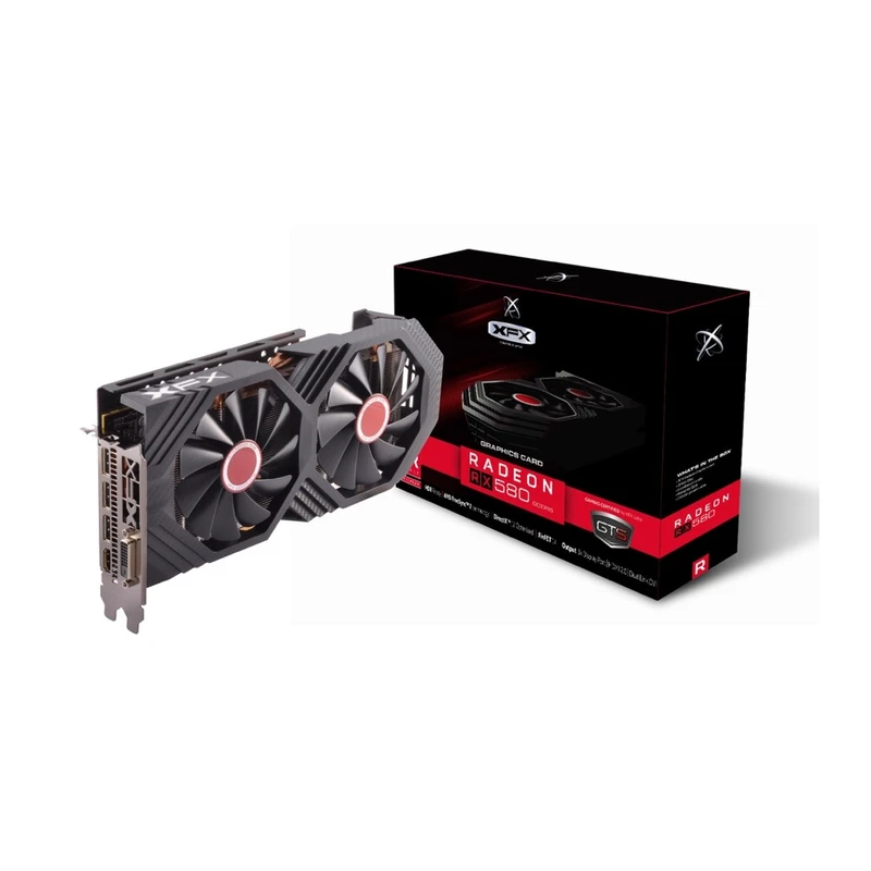 کارت گرافیک ایکس اف ایکس مدل RX 580 OC+ GTS 3X Black Edition 8GB عکس شماره 2