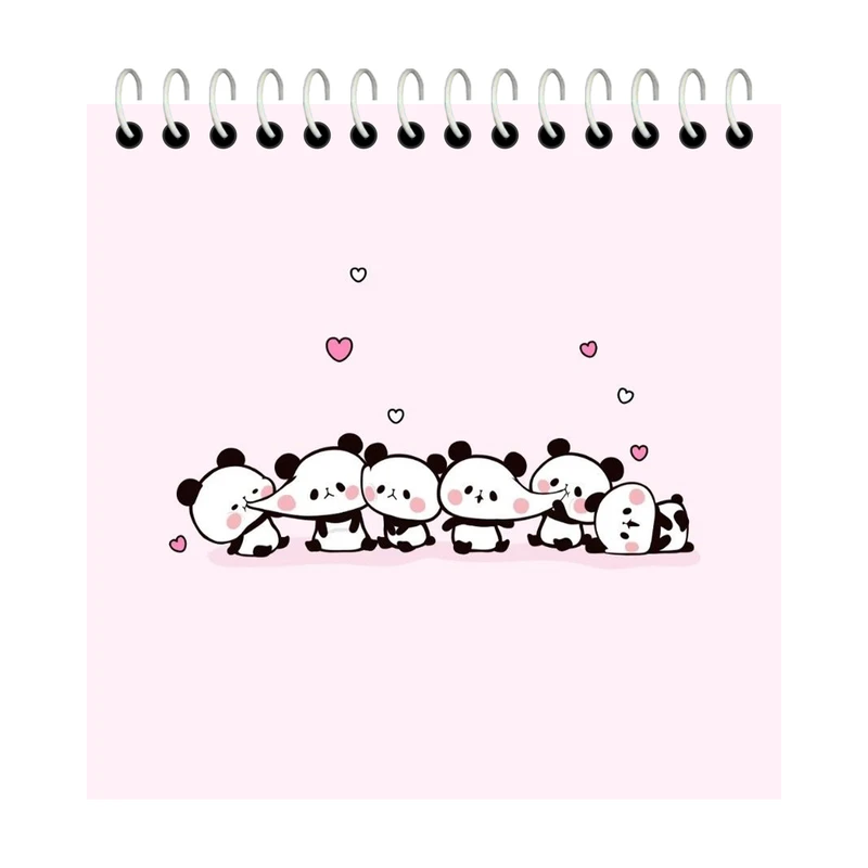 دفترچه یادداشت 50 برگ آلبالو مدل پاندا فانتزی کد 4084