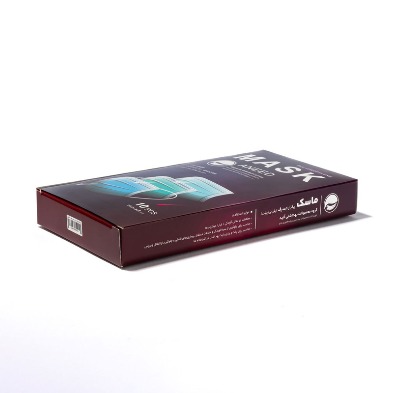 ماسک تنفسی آنید مدل Pinkface بسته 10 عددی