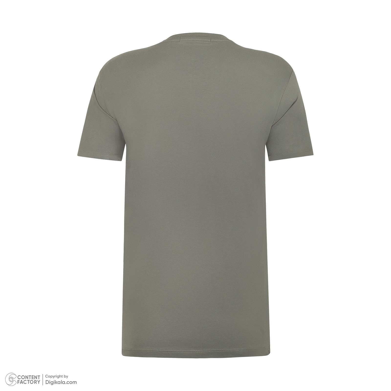 تی شرت آستین کوتاه مردانه باینت مدل 756-3 رنگ سبز  -  - 5