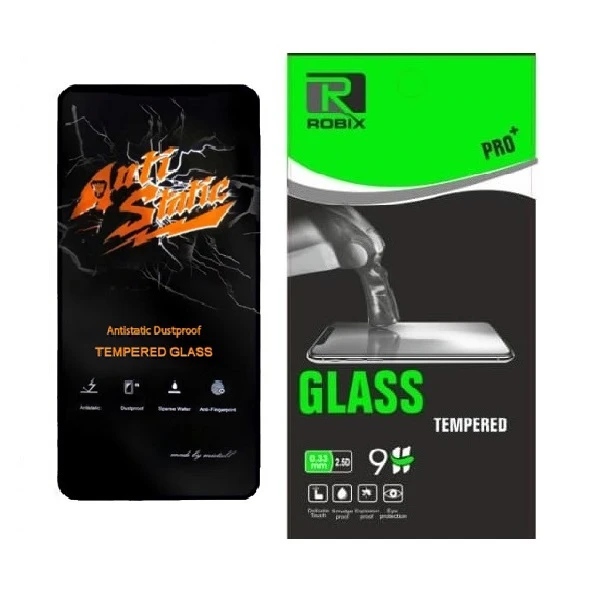 محافظ صفحه نمایش روبیکس مدل آنتی استاتیک مناسب برای گوشی موبایل شیائومی REDMI NOTE 9S