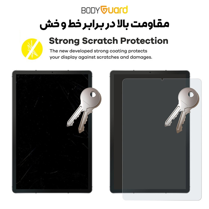 محافظ صفحه نمایش مات بادیگارد مدل Matte Tab مناسب برای تبلت سامسونگ Tab S6 Lite