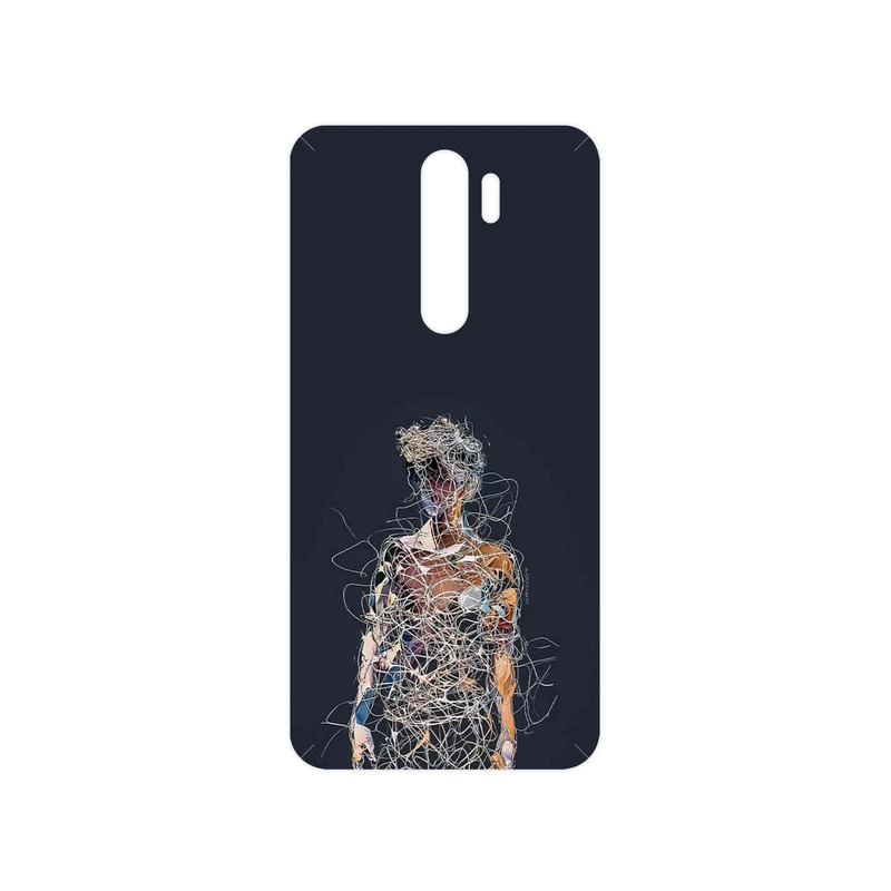 برچسب پوششی ماهوت مدل Strings Digital Art 1 مناسب برای گوشی موبایل شیائومی Redmi Note 8 Pro