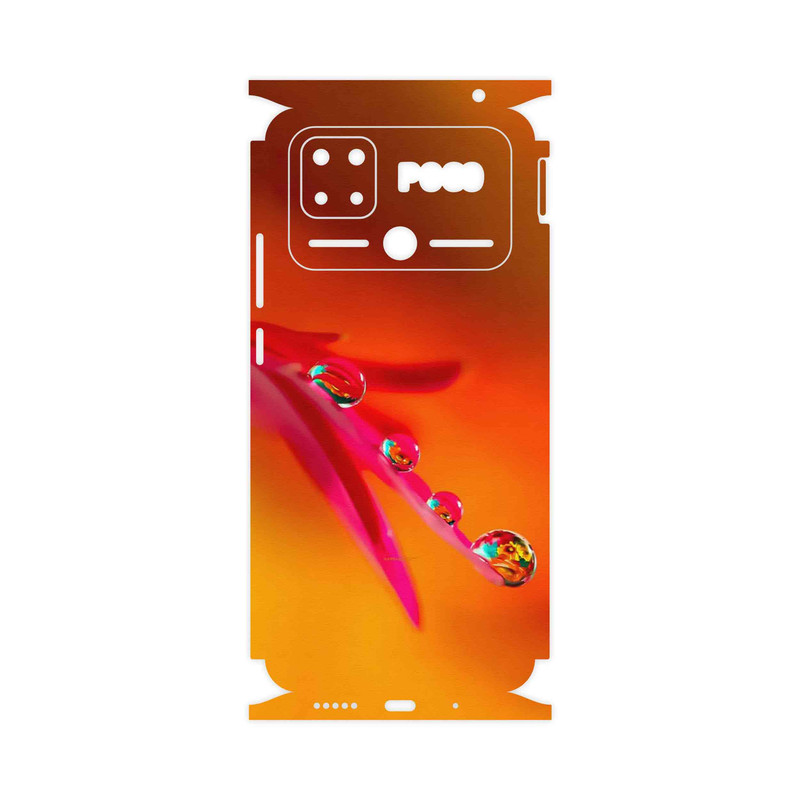 برچسب پوششی ماهوت مدل Plant dew-FullSkin مناسب برای گوشی موبایل شیائومی Poco C40